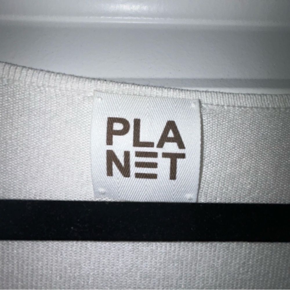 Planet Hole Long Sleeve Asymmetrical Top - Picture 3 of 6